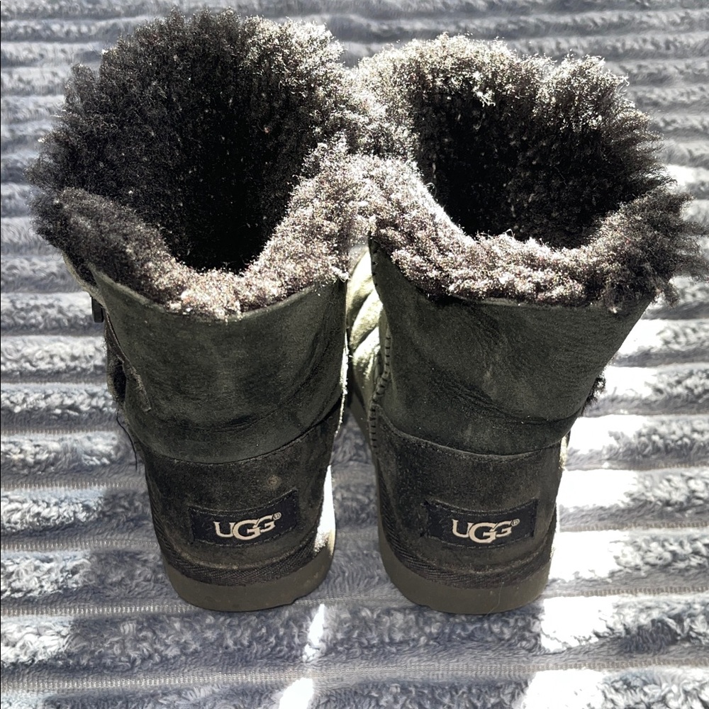 UGG Kids Charcoal Boots